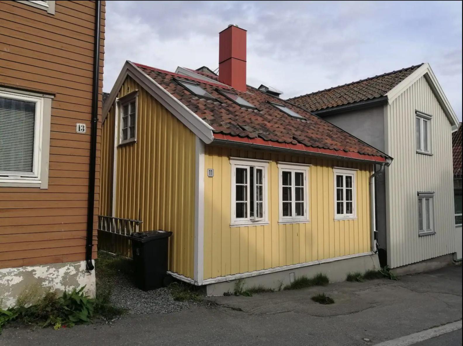 Sjarmerende Historisk Leilighet Midt I Tromsø Exterior foto